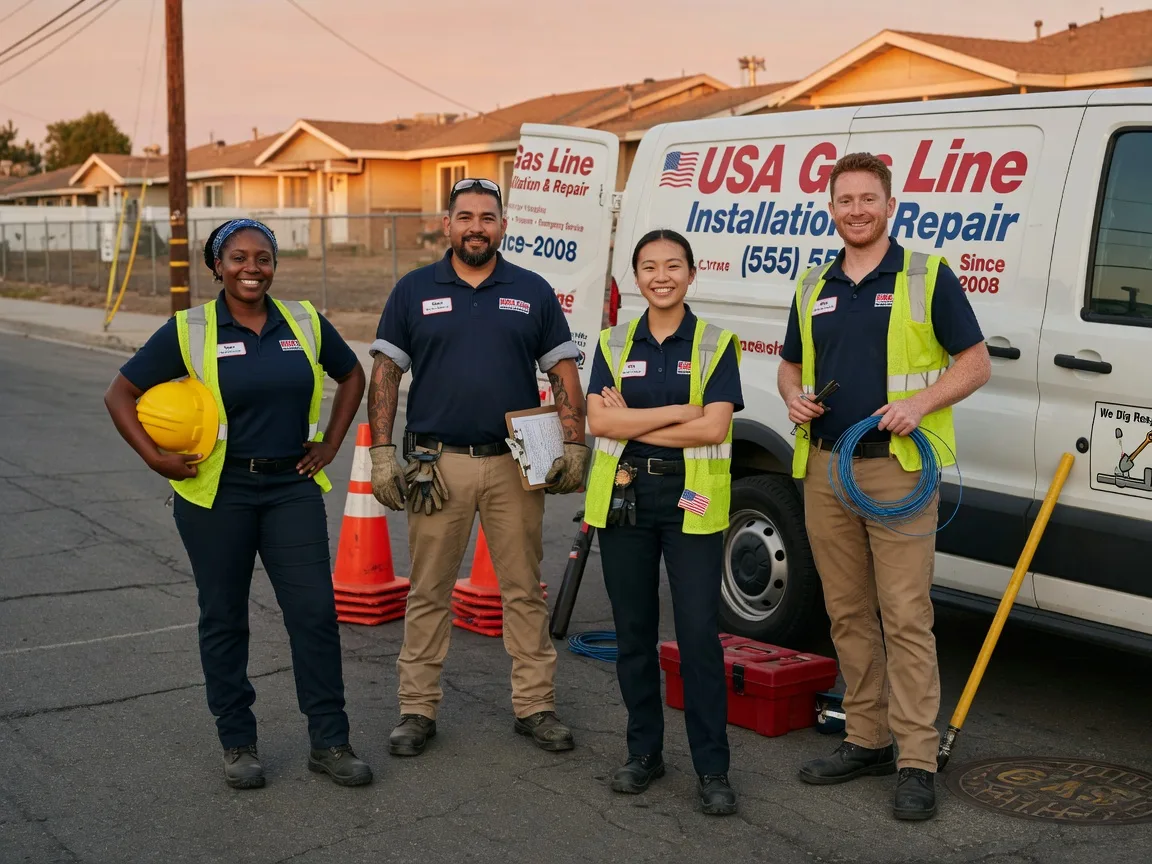 Gas Line Installation company in Bynum, MT